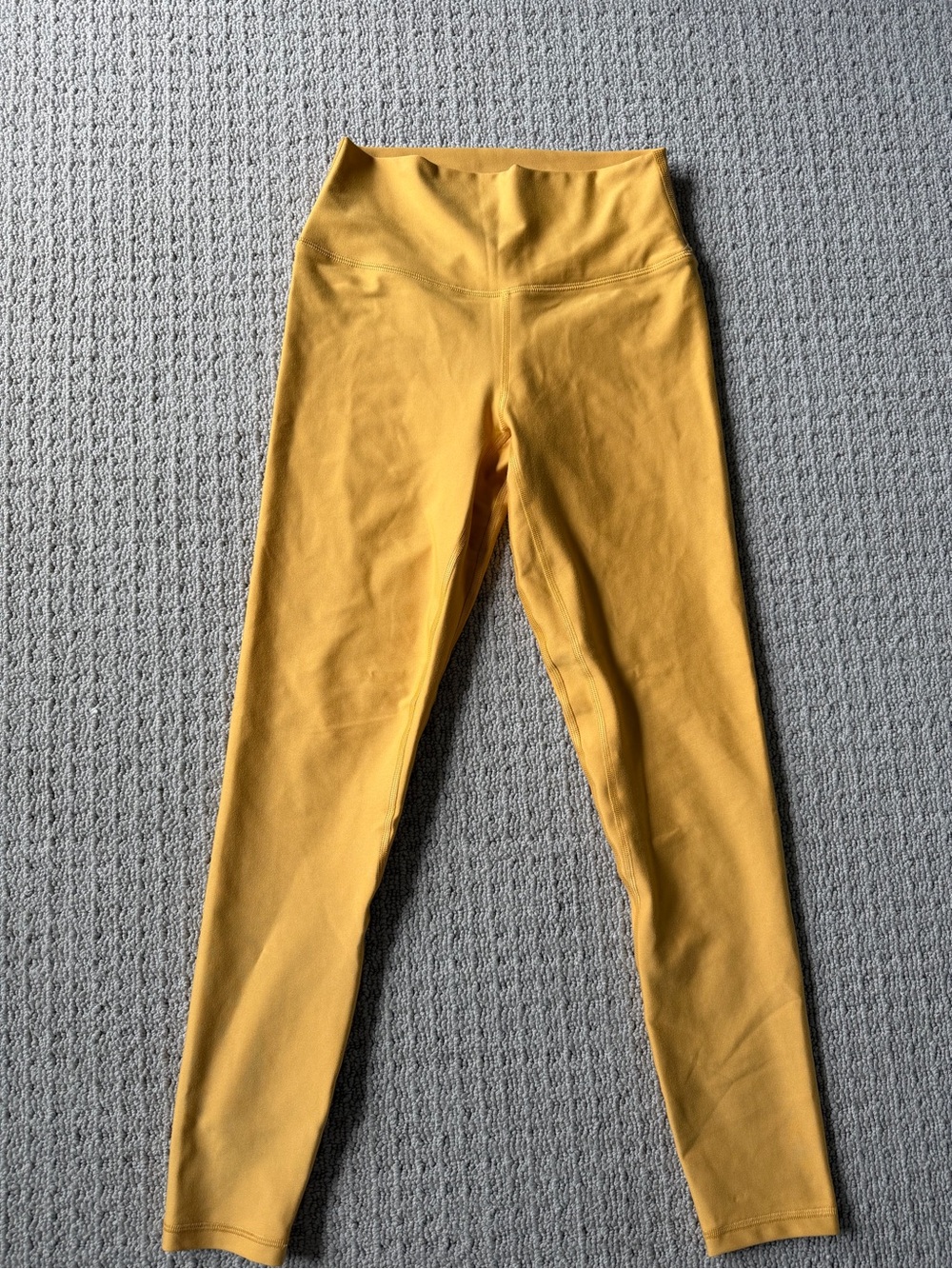 Abercrombie & Fitch Yellow High-Waist Leggings